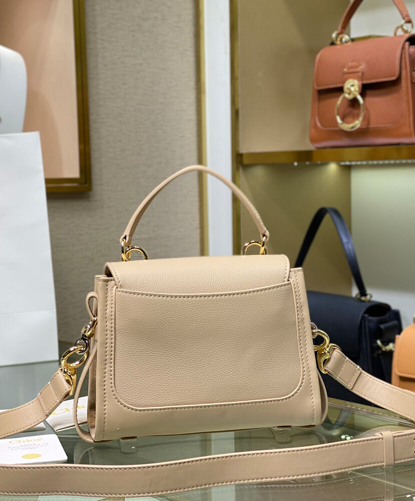 Chloe Mini Tess Day Shoulder Bag Cream